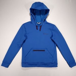Cotopaxi Men's Bamba Pullover Size Small Blue Hooded Fleece Sweatshirt GUC!